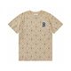 Camiseta de manga corta de la pareja coreana de la MLB para hombres y mujeres de verano sueltos yu shuxin de la misma tapa de media manga DT-9901 Black S recomendado 80-110Jin [Jin equivale a 0.5 kg]