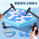 Timini выбивает кубики льда, чтобы спасти Penguin Icebreaker Toys Boys и Little Girls Kids's Educative Gind