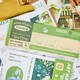 Young people with x-picking stickers kindergarten graduation gifts junior high school master account DIY decoration 30 summer love prelude + escape plan + romantic album three packaging 15566X