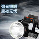 Raft core headlights are strong and long-range, 50,000w waterproof 60 [super night vision] Laser strong headlights are charging super bright [Laser type 9930] Yellow light is bright [6 lithium battery] [Innocent dimming + battery display]