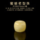 Moyun natural beeswax old-type barrel beads amber loose beads cultural play beads bracelet single bead bodhi beads single bead accessories size about 5*6mm single bead