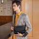 Golf (GOLF) crossbody bag men's printed shoulder bag men's business multi-layer iPad mobile phone bag water-proof commuting men's shoulder bag fog black