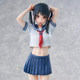 Sexy anime japonés 2d hermosa niña adornos de escritorio regalos para niños traje marinero 28 cm