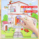 [Self-operated spot] English Enlightenment Audiobook Learning Artifacts Talk Early Education Finger-Tip Reading English Word Voice Big Children English Painted Edition Textbook Children Early Education Machine Kindergarten 2 English Points Reading and Literacy King Points