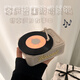 HKMW Sony (SOYN) is suitable for vinyl record players, Bluetooth speakers, ambient lights, practical birthday gifts for besties, boys and girls, cream white RGB ambient night light + record rotation