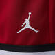 NIKE耐克男童幼童季后赛T恤2025夏季新款Jordan网眼布短裤套装 II2533-687 S