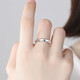Oah New 999 Foot Silver Ring Couple Ring Men and Women Sterling Silver Silver Ring Gift New Year Gift est disponible Lao Fengxiang même zy9983 [Men's's Foot Silver Ring / Gift Certificate Lao Fengxiang même 8,88 grammes [Solide de mise à niveau] Un jour de vente