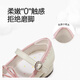 Qisiman Girls' Shoes Children's Princess Small Leather Shoes 2025 Spring and Autumn New Retro Single Shoes Little Girls Lolita High Heels Lolita - Off-White Upgraded Version 3.0 Open and Replace 28 - Shoe Inner Length/17.7cm