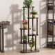 Anya flower rack balcony rack living room floor-standing plant rack green radish display rack green plant pot rack succulent flower pot rack