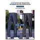 
Playboy (PLAYBOY) ice silk men's jeans 2025 new loose straight-leg tensile long pants men's summer style 9767# light blue thin style 34 waist 2 feet 7