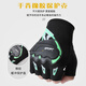 Yu Zhaolin (YUZHAOLIN) fitness half-finger gloves for men, iron equipment, wrist guards, horizontal bar deadlift, non-slip, wear-resistant, outdoor cycling, black and gray - upgraded half-finger style, one size fits all