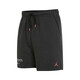 Nike shorts pantalons masculins pantalons de sport à la mode lâche confortable pantalon décontracté à cinq points dx9717-045 / noir 2xl