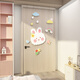 
Internet celebrity girl children's small room decoration bedside decoration renovation supplies princess bedroom rabbit wall stickers 16797 rabbit moon - picture color 10mm super large