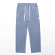 
JEANSWEST Summer Tennis casual pants for men loose thin cool straight wide-leg ice silk youth quick-drying sports long pants 1048 blue [Summer thin] XL
