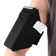 CLCEY running hand smart accessories machine arm bag fitness equipment unisex lightweight non-shaking wrist bag sports arm bag mobile phone arm sleeve black