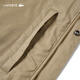 LACOSTE【王一博同款】法国鳄鱼男装25春夏标准版防泼水行政夹克|BH7027 CB8/驼色 S (165) 46