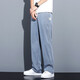 CESAMSPORT Jeans Men Pantalon d'été Men Tennis Pantalon décontracté à jambes droites lâches Men 1048 Bleu (été) Thin Style L (suggéré 115-135jin [Jin est égal à 0,5 kg]))