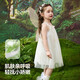 Fragen Sie Junior -Kinderrock 25 Sommer Neue Kinder ärmellose Slings Mädchen Kleid Mesh Prinzessin Kleid geschwollene Rock