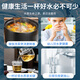 Qingmi adapté à l'élément de filtre de la machine de purification de l'eau MIDEA S1 / T2 / T4 / T6 / MRC1592B / 1693B / 1687A-50G / 75G, souvent remplacé 3 éléments de filtre (PP + C1 + C2)