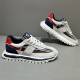 Forrest Gump Shoes Men's 2025 Spring Nuevos zapatos para hombres Versión coreana Bloqueo de color Zapatos casuales versátiles suaves SOLO zapatos deportivos transpirables EC88-695 41