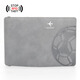 RFID Magnetic Football Passport Clip Qatar World Cup Air Ticket Clip Multi-card Position Strap Travel Passport Package Black Football Magnetic Passport Clip