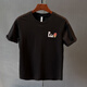 GUANGAN AEPE2025 new fashion brand printed letter short-sleeved T-shirt for men slim round neck thin style half-sleeved trendy t 9923 white M 100-120Jin [Jin equals 0.5 kg]
