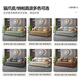 Paiding sofa bed modern simple small apartment multifunctional living room folding dual-purpose sofa bed cat claw leather bedroom outer diameter 1.6 meters can be stored with wireless charging high density sponge version (cat claw leather)