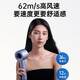 KEHEAL national subsidy Kesi high-speed hair dryer 3.6 billion plasma hair care power generation hair dryer household negative ion hair care quick-drying hair dryer recommended gift HC5 streamer silver