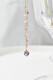 Guran December birthstone natural tanzanite gift American 14K gold-filled simple and elegant necklace clavicle chain neck chain customized about 43cm