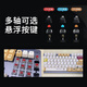 罗技（Logitech）顺丰 罗技K845有线机械键盘办公游戏电竞打字办公PBT键帽自带背光 罗技K845-【妖姬键帽】-KDA大桌垫 (顺丰快 红轴-【游戏玩家选择】 x  否 x  104键