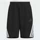 阿迪达斯 （adidas）短裤男裤夏季新款五分裤跑步健身裤子训练透气休闲裤运动裤 KC3897/黑色 S