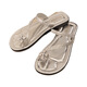 Guadi French slippers for women wearing summer toe sandals with skirts, super beautiful 2025 new fashionable and versatile beach sandals Rhinestone-6626-Black 36-37 [only one size smaller]