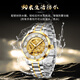Olius Gold Dragon en forme de dragon 2025 Nouveau cadeau authentique de montre de montre mécanique entièrement automatique pour hommes
