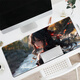 Xingzeji Mouse Pad Super Large Anime Game 2D E-Sports Student Learning Lock Edge Mouse PAD PAUT CHAPPORISÉ ANTÉRÉ COMPTORTING OFFICE DE BURE