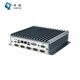 YENTEK无风扇迷你工控机双网6串口机器视觉微型工业电脑10/11代i3i5i7多COM嵌入式研域工控主机 C6850S-C6 i7-8565U/1.8G四核 8G内存+512G固态+12V电源