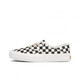 ANAHEIM Black and White Chess Board Classic Retro Men and Women Chaussures de chaussures basses Low Top Poutian SN3879 WS Low Top Checkerboard 35 (la plus demi-taille)