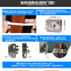 玥玛防盗门锁外装门锁通用老式铁门锁木门锁室内外C级家用户外大门锁 750-698左开切边（超C级锁芯）