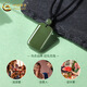 China Gold (CHINA GOLD) Wushi Brand Hetian Jade Pendant Collection Grade Peace Jade Necklace for Men and Women Birthday Gift Year of the Horse Animal Year Gift Collection Grade Hetian Jade Ping An Wushi Brand