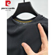 Pier Cardin Ice Silk Mesh T-Shirt Herren kurzärmelige runde Hals Sommer Eissensen atmungsaktives schweißabsorbierend