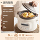 SUPOR electric stew pot, electric stew pot, electric casserole, soup pot, stew pot, purple casserole, bird's nest stew pot, porridge, baby food supplement pot, electric cooking pot, 3L DG30YC816 multi-function pot