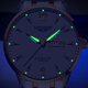 Loegsinss Watch Herren wasserdichte leuchtende leuchtende vollautomatische mechanische Uhr Top Ten Brands Hollow Men's Watch L728 Gold White Floor Upgrade Geltsgürtel + Pixiu