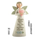 
OUOETY each piece has special meaning Original pure handmade characters cute angel desktop ornaments home decoration birthday gift lotus color 13586