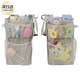 Luke Lulu Baby Windeln Tisch große Kapazität Krippen Lagerung Hanging Bag Baby Bettkopf Zaun Windeln Flaschen Spielzeug Aufbewahrungsbeutel Grau grau