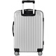 Vandia suitcase men's large capacity 24-inch universal wheel trolley case air travel bag password box women's leather box silver