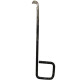 JPHZNB Haken Knoten Knoten Messer Textilfabrik 13567G Quadratisch Ohr gebogener Griff Spinngarn Schneidungshaken Messer Speziell ausgezeichnetes 16G gebogener Griff (100 Handstücke/Box)