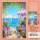 Taoli Shijia Heilung rosa Seaside Blumengeschäft Puzzle 1000 Stücke mit Fotorahmen hochpräzise handgefertigtes Geschenk Kinder Bildungsspielzeuge Sommer am Meer-S1049 1000 Teile ohne Fotorahmen (Katastar/Poster)