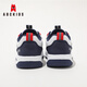 ABC Kids Children's Sneakers Chaussures pour filles Spring and Summer Boys 'Brewable Board Chaussures 3294py White and Blue Grey 36