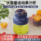 OTHERS欧美邦榨汁机家用电动大容量无线便携式榨汁杯可碎冰炸果汁吨吨桶 无线便携榨汁杯-1300ml-一