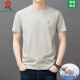 Camiseta de manga corta de algodón puro de Montagut Camiseta de base de manga corta Hombres de hombres sueltos Simple Base de base de media manga de hombres Nuevo estilo de verano Meng 9929 White Etiqueta-Negro M 165 sugerido 95-120Jin [Jin equivale a 0.5 kg]