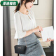 Yunluos viele Stile von Sommer -Small -Taschen für die neue koreanische Umhängetasche von Frauen, die vielseitige Muschelbeutel Frauenbag Crossbody Mobiltelefon ändern Litsches Muster Black Belt + Kette